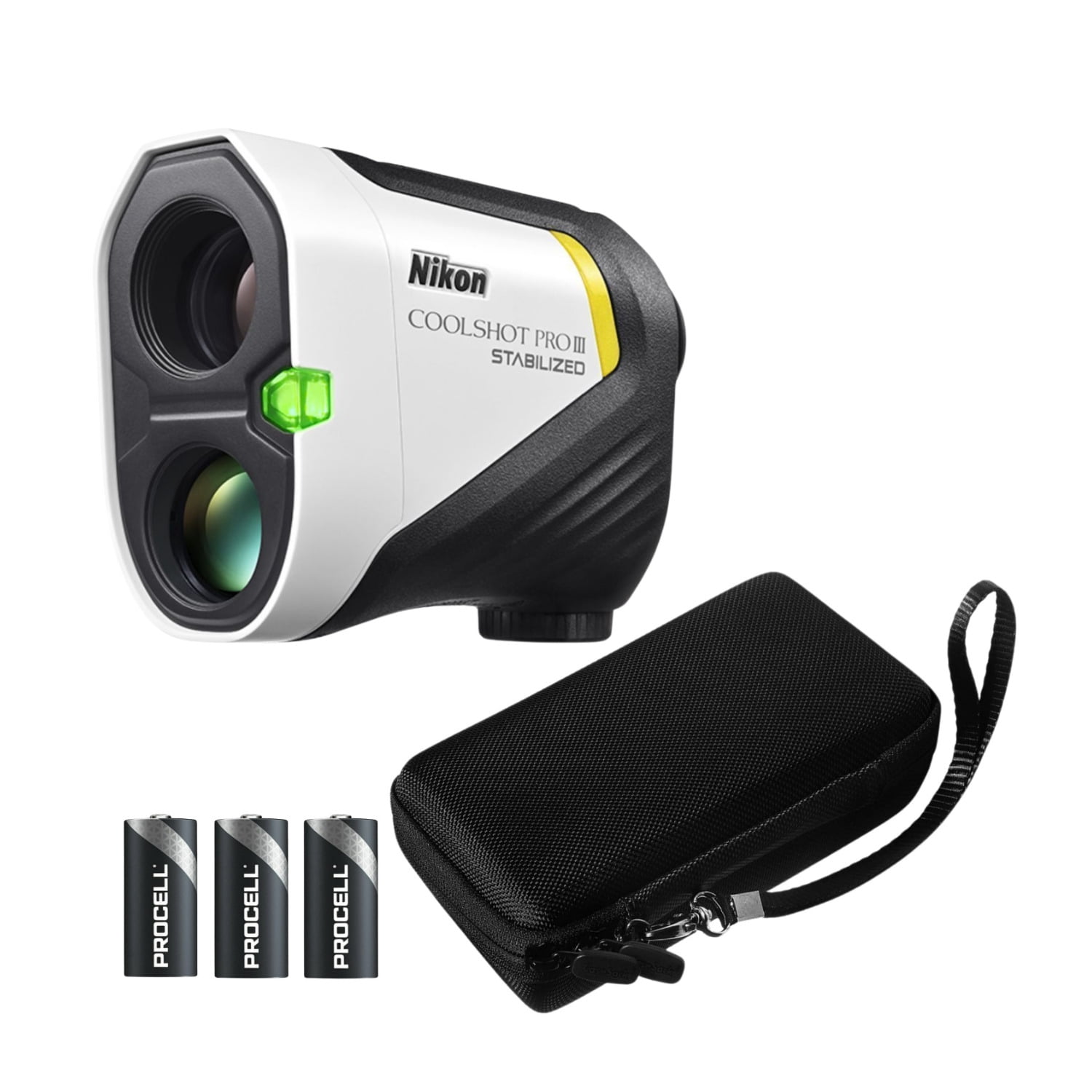 Nikon CoolShot Pro III 6x21 Golf Laser Rangefinder with Travel 