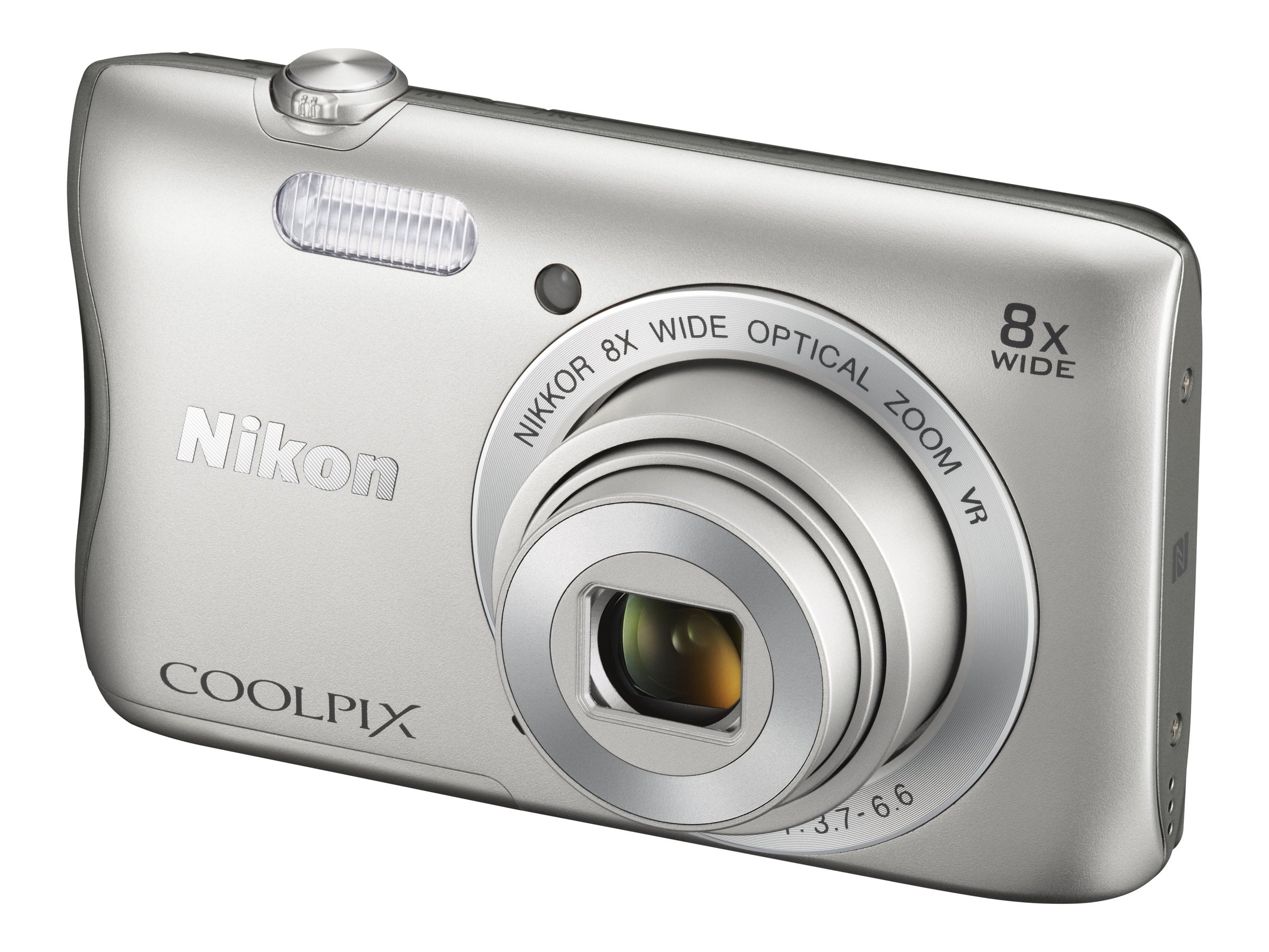 Nikon Coolpix S3700 - Digital camera - compact - 20.1 MP - 720p