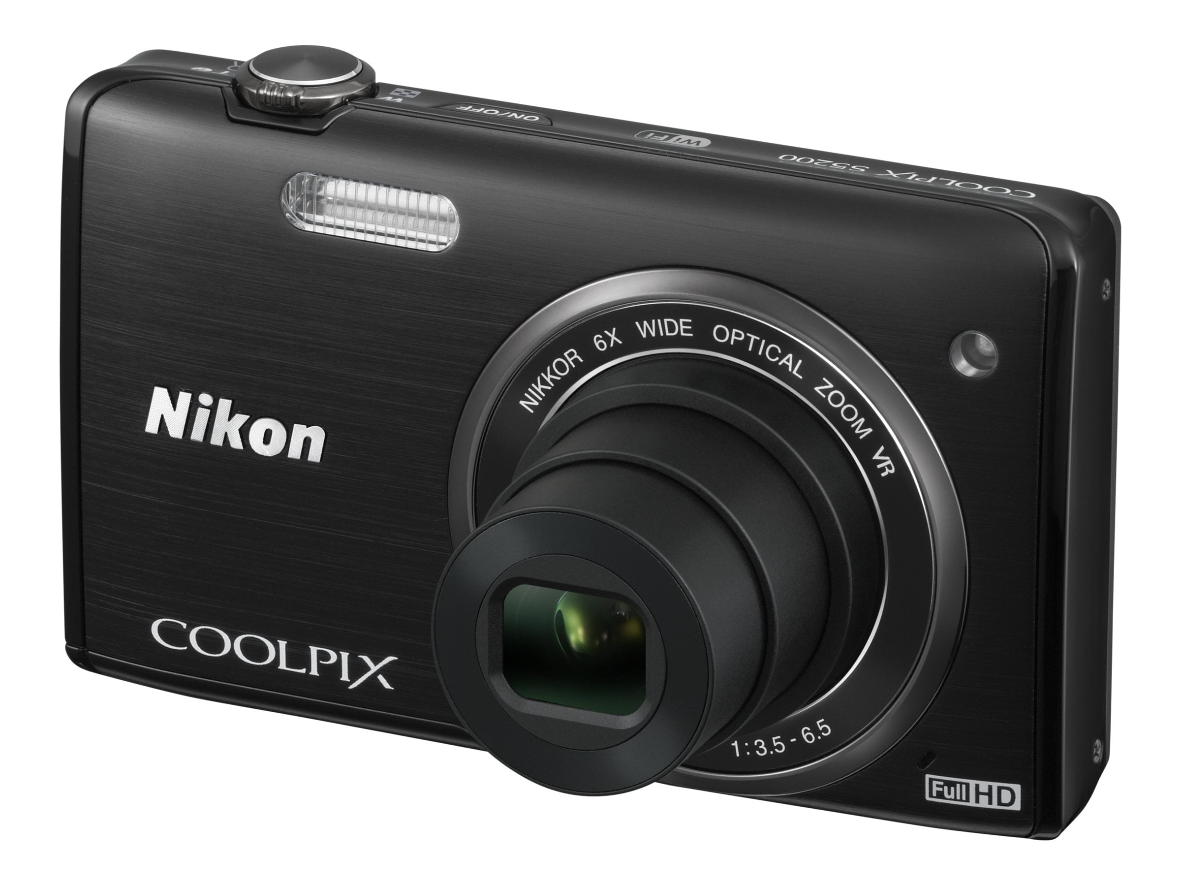 Nikon Coolpix S5200 Digital camera compact 16.0 MP 1080p 6x