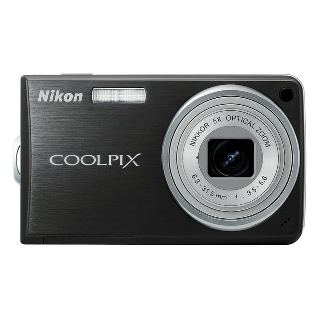 Nikon Coolpix S550 10 Megapixel Compact Camera, Graphite Black