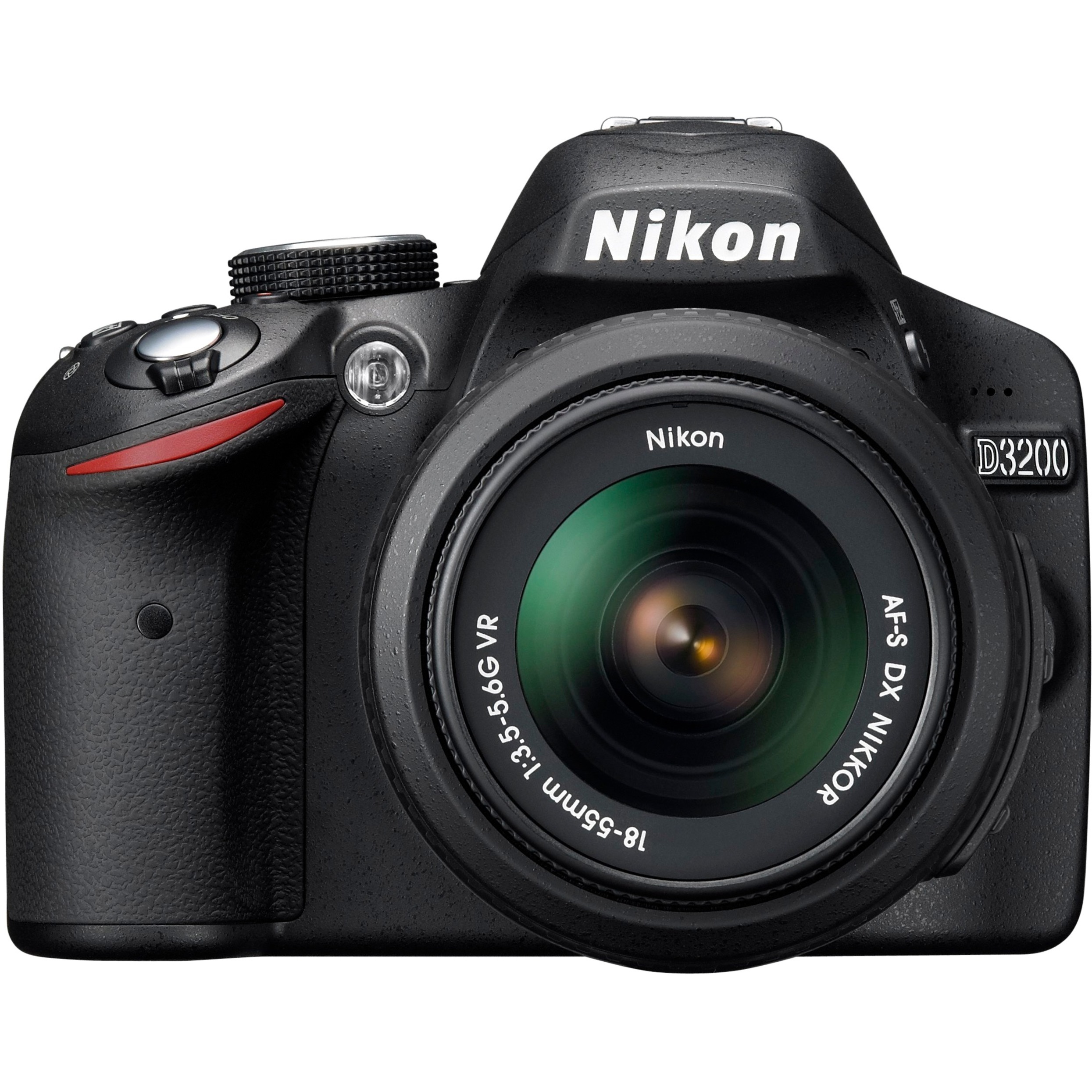 Nikon D3200 24.2 Megapixel Digital SLR Camera with Lens, 0.71", 2.17" (Lens 1), 2.17", 7.87" (Lens 2), Black - image 1 of 6