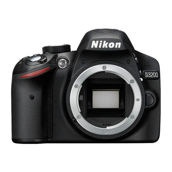 Nikon D3200 - Digital camera - SLR - 24.2 MP - APS-C - 1080p - body only - black