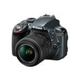 thumbnail image 1 of Nikon D3300 24.2 Megapixel Digital SLR Camera with Lens, 18 mm, 55 mm, Dark Gray, 1 of 9
