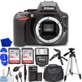 thumbnail image 1 of Nikon D3500 24.2MP DSLR Camera (Body Only) - 15PC Accessory Bundle, 1 of 4
