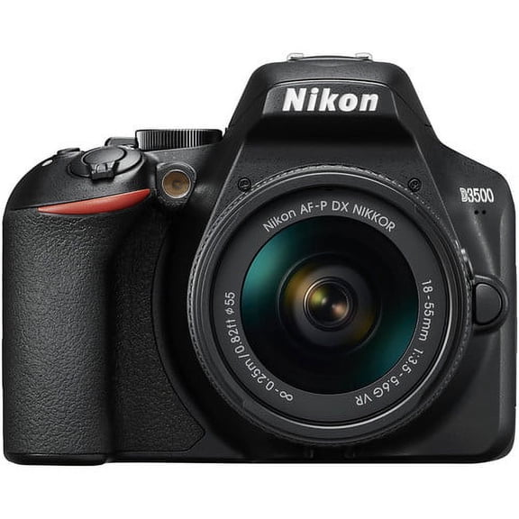 Nikon D3500 24.2MP DSLR Camera with AF-P DX 18-55mm VR Lens - International Model 1590