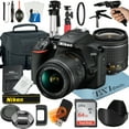 thumbnail image 1 of Nikon D3500 DSLR Camera Bundle with NIKKOR 18-55mm Zoom Lens + 64GB SanDisk Card + Case + Tripod + ZeeTech Accessory, 1 of 7