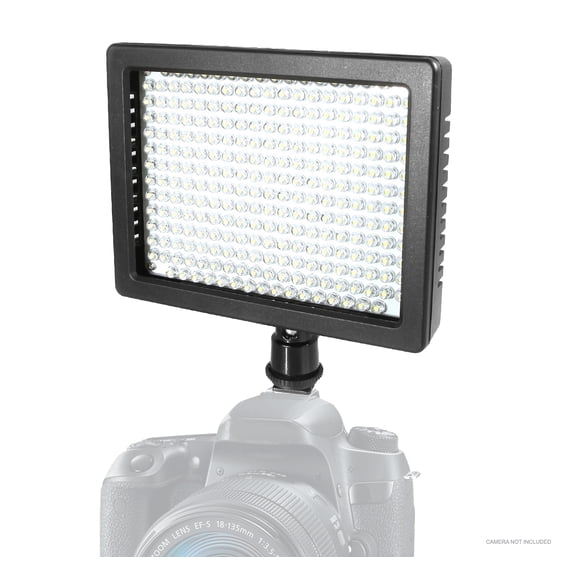 Nikon D3500 Professional Long Life Multi-LED Dimmable Video Light (Swivel Head)