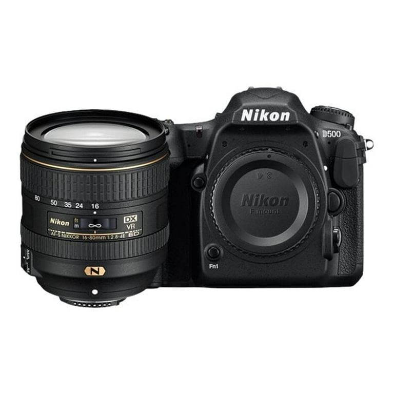 Nikon D500 (16-80mm kit) DX Digital SLR - Walmart.com