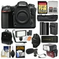 thumbnail image 1 of Nikon D500 Wi-Fi 4K Digital SLR Camera Body with 64GB Card + Backpack + Flash + LED Light + Mic + Battery & Charger + Grip + Kit, 1 of 7