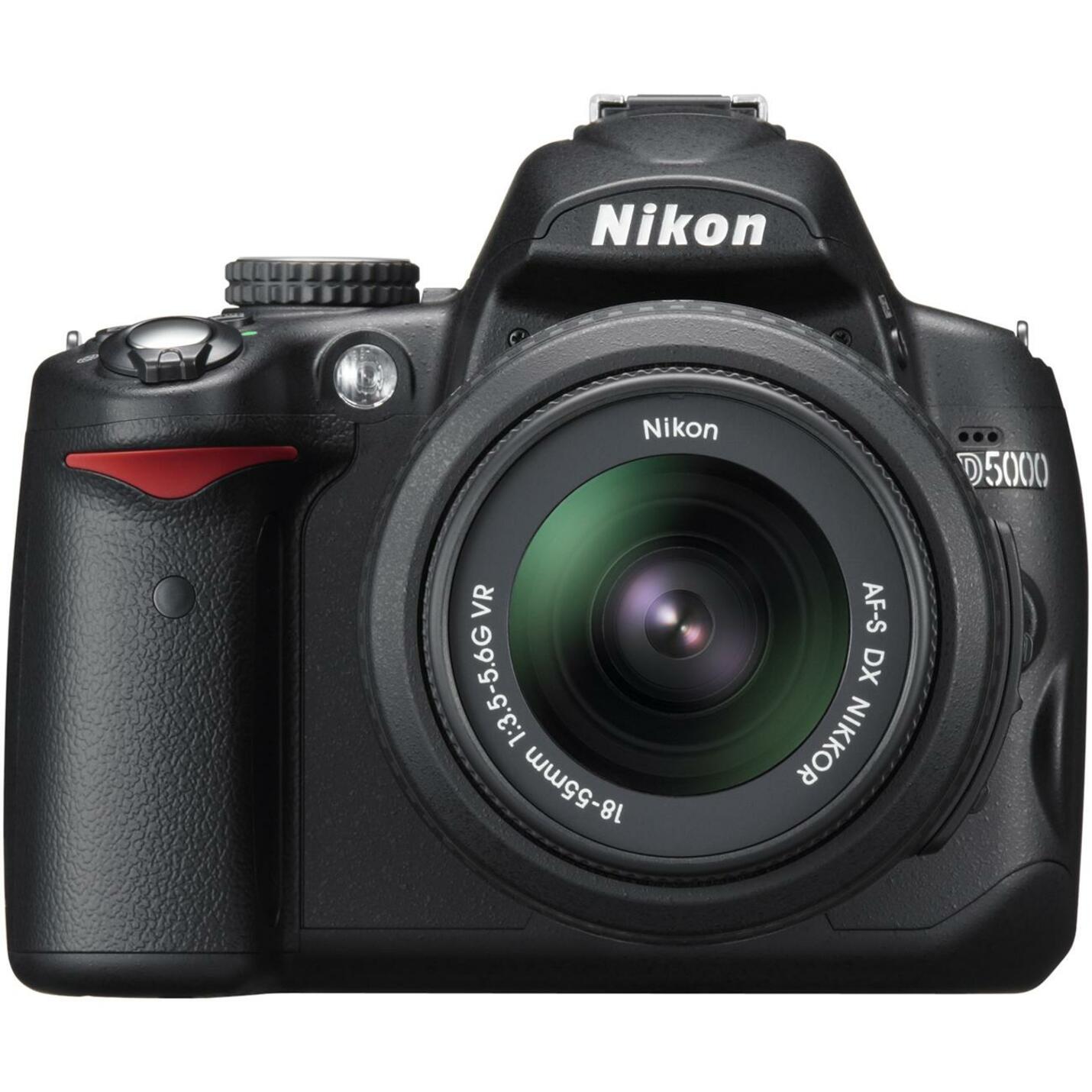 Nikon D5000 12.3 Megapixel Digital SLR Camera with Lens, 0.71", 2.17" - image 1 of 7