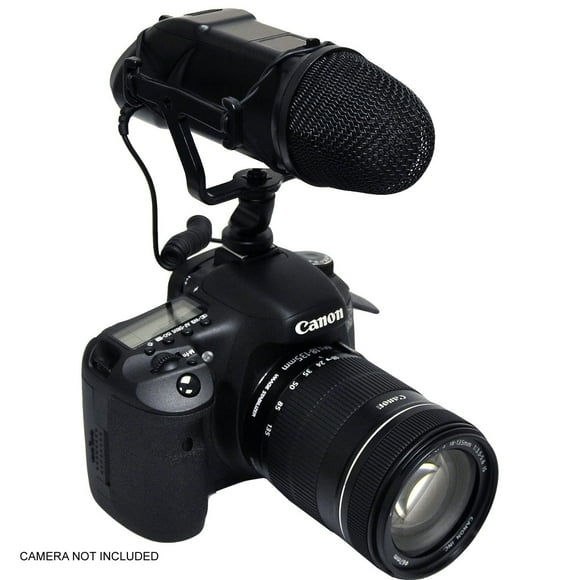 Nikon D5100 Professional Microphone (Stereo/NRS) With Dead Cat Wind Muff For High End Systems (DSLR And Video)