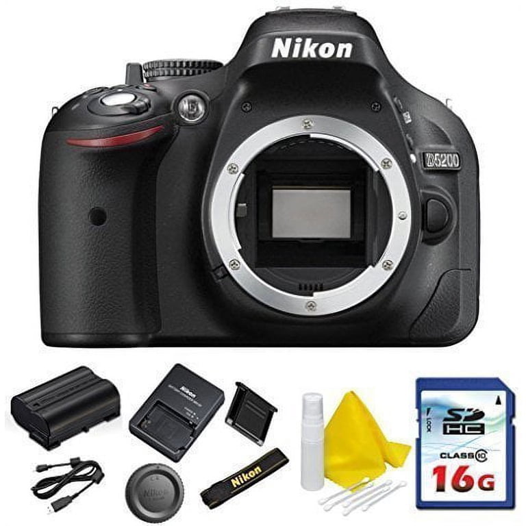 Nikon D5200/D5600 DSLR Camera (Body only) with 16GB Class 10 