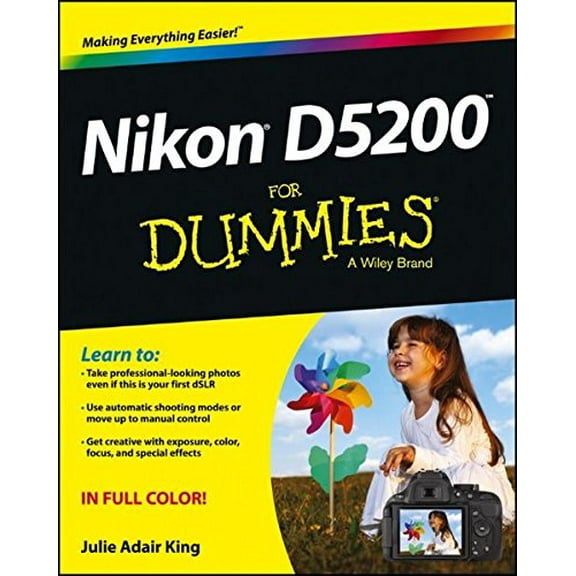 Pre-Owned Nikon D5200 For Dummies (Paperback) 1118530470 9781118530474