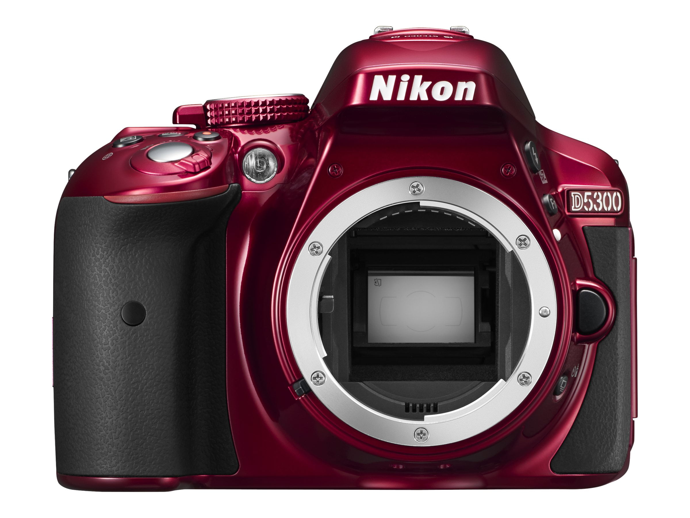 Nikon D5300 Digital Camera with AF-S VR DX 18-55mm Lens, Red Nikon D5300 Digital Camera with AF-S VR DX 18-55mm Lens, Red
