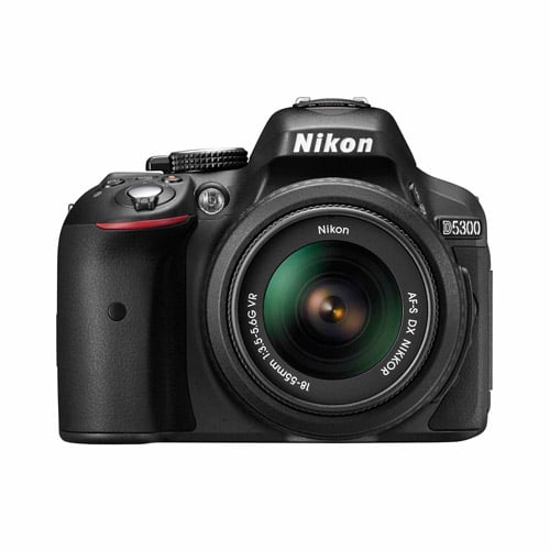 Nikon D5300 Digital SLR Camera with 24.2 Megapixels and 18-55mm