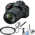 thumbnail image 1 of Nikon D5500/D5600 DSLR Camera with 18-140mm Lens (Black) USA Starter Bundle, 1 of 1