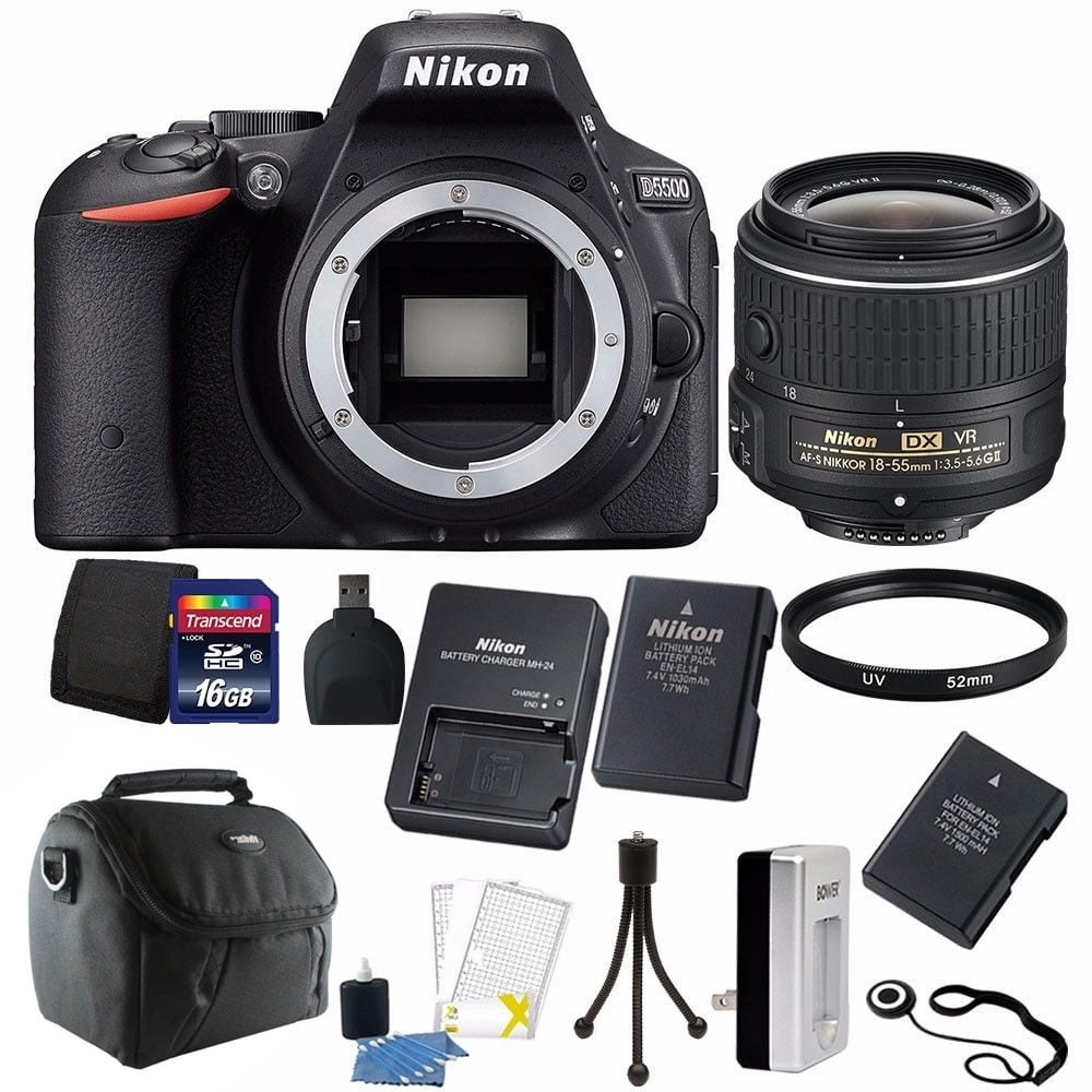 Nikon D5500 18-55 VR II kit タムロンB008 セット Nikon D5500 18-55 VR II kit タムロンB008 セット Amazon.com