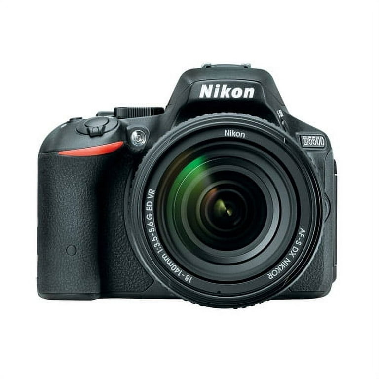 Nikon D5500 Digital SLR Camera with 24.2 Megapixels and 18-140mm 
