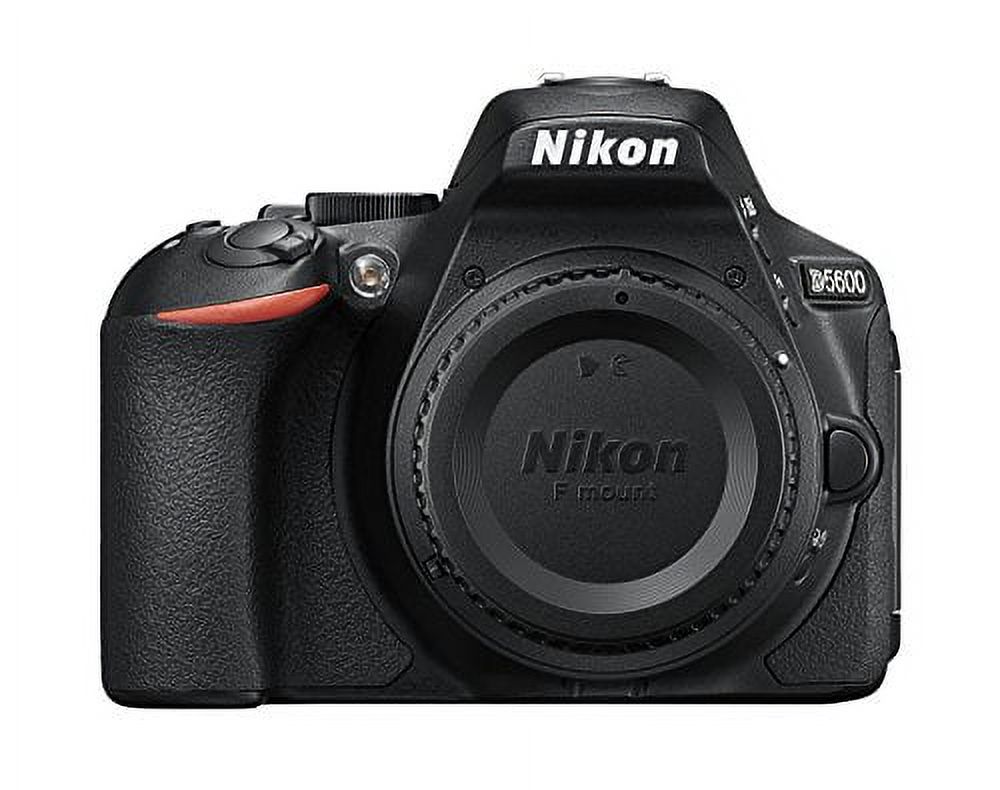 Nikon D5600 24.2 MP DX-format Digital SLR Body Black - image 1 of 9