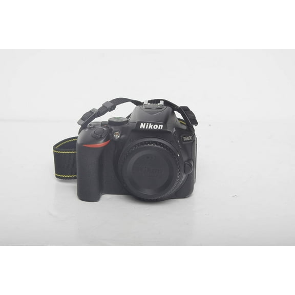 Nikon D5600 24.2MP DX-Format DSLR Digital Camera (1575) (Body Only) - (Black)