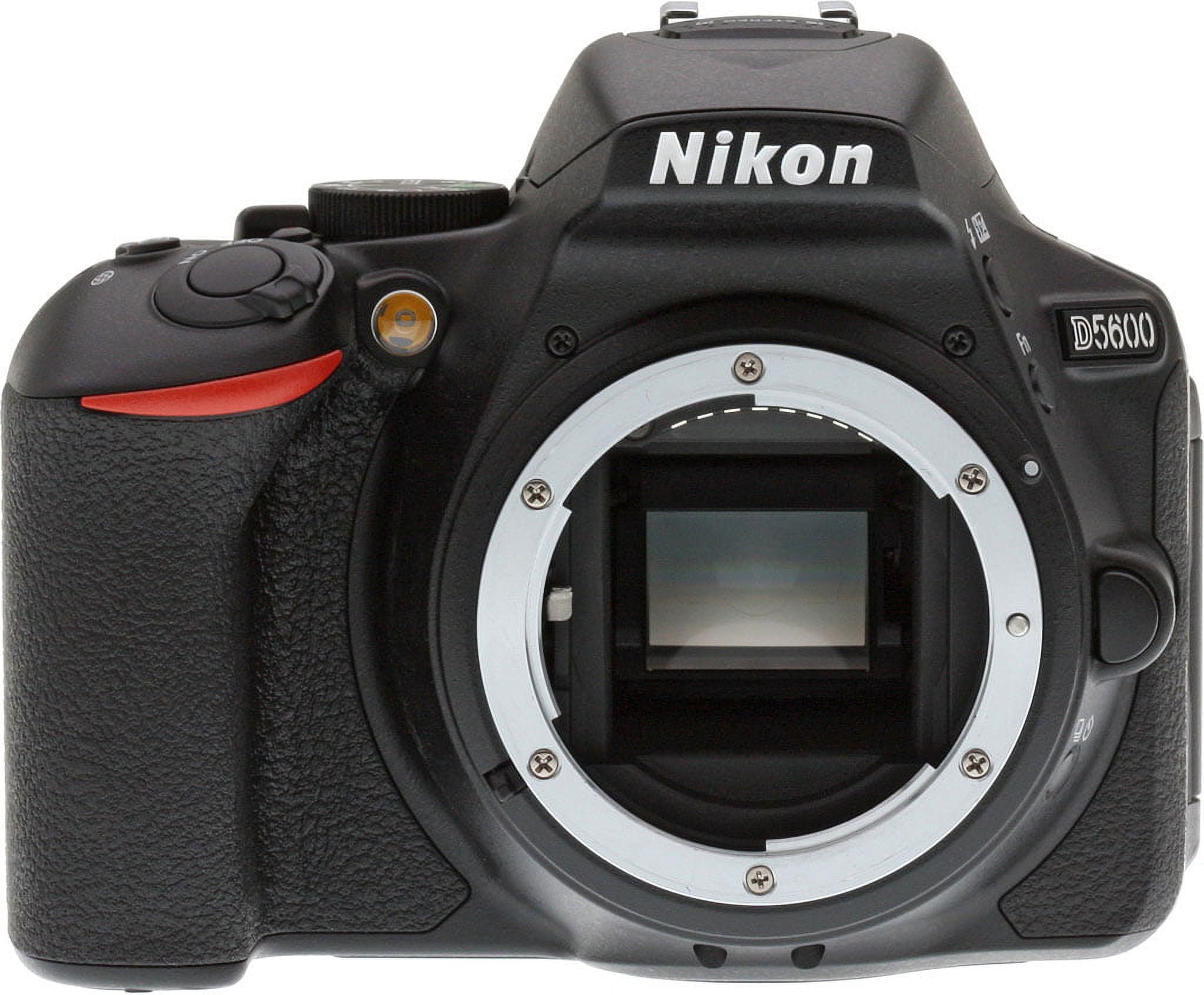 Nikon D5600 DSLR Camera (Body Only) 1575 (International Version