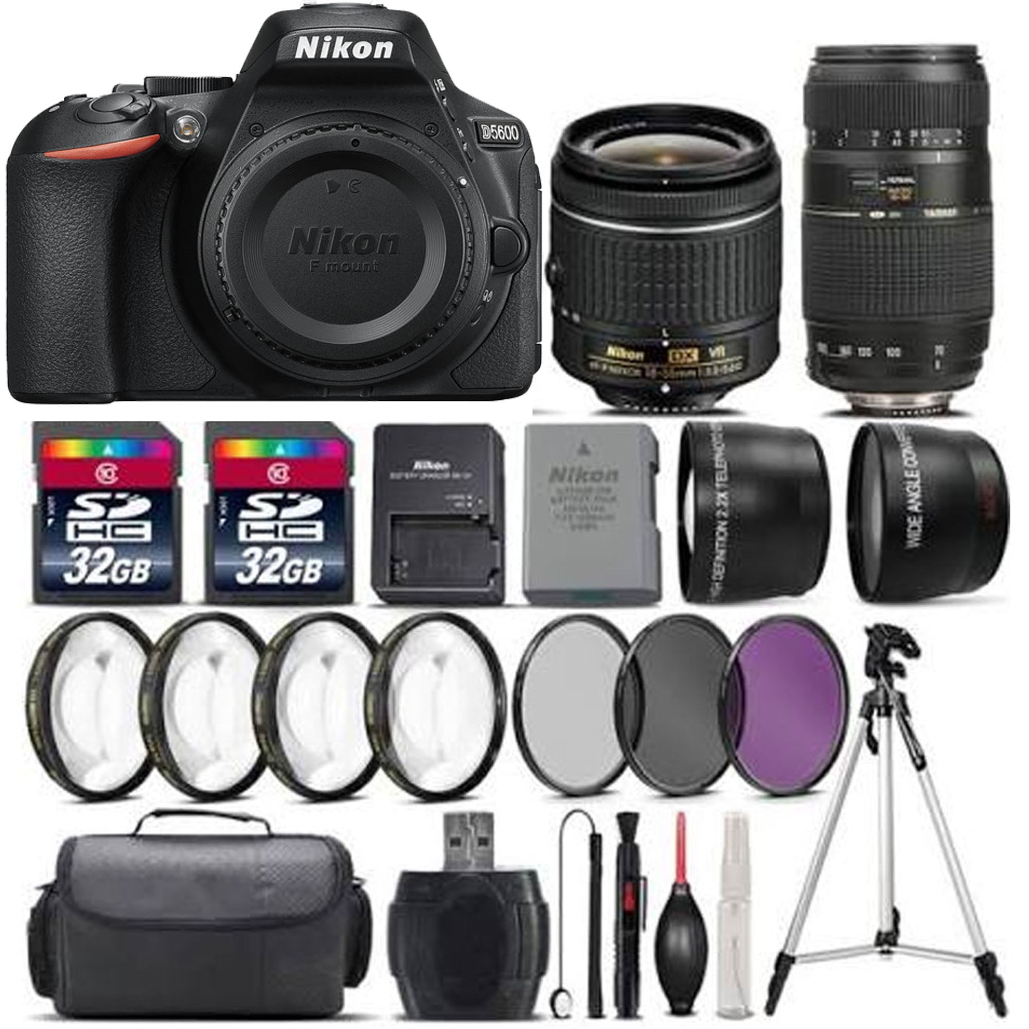 Nikon D5600 DSLR Camera Bundle with 18-55mm Ecuador Ubuy