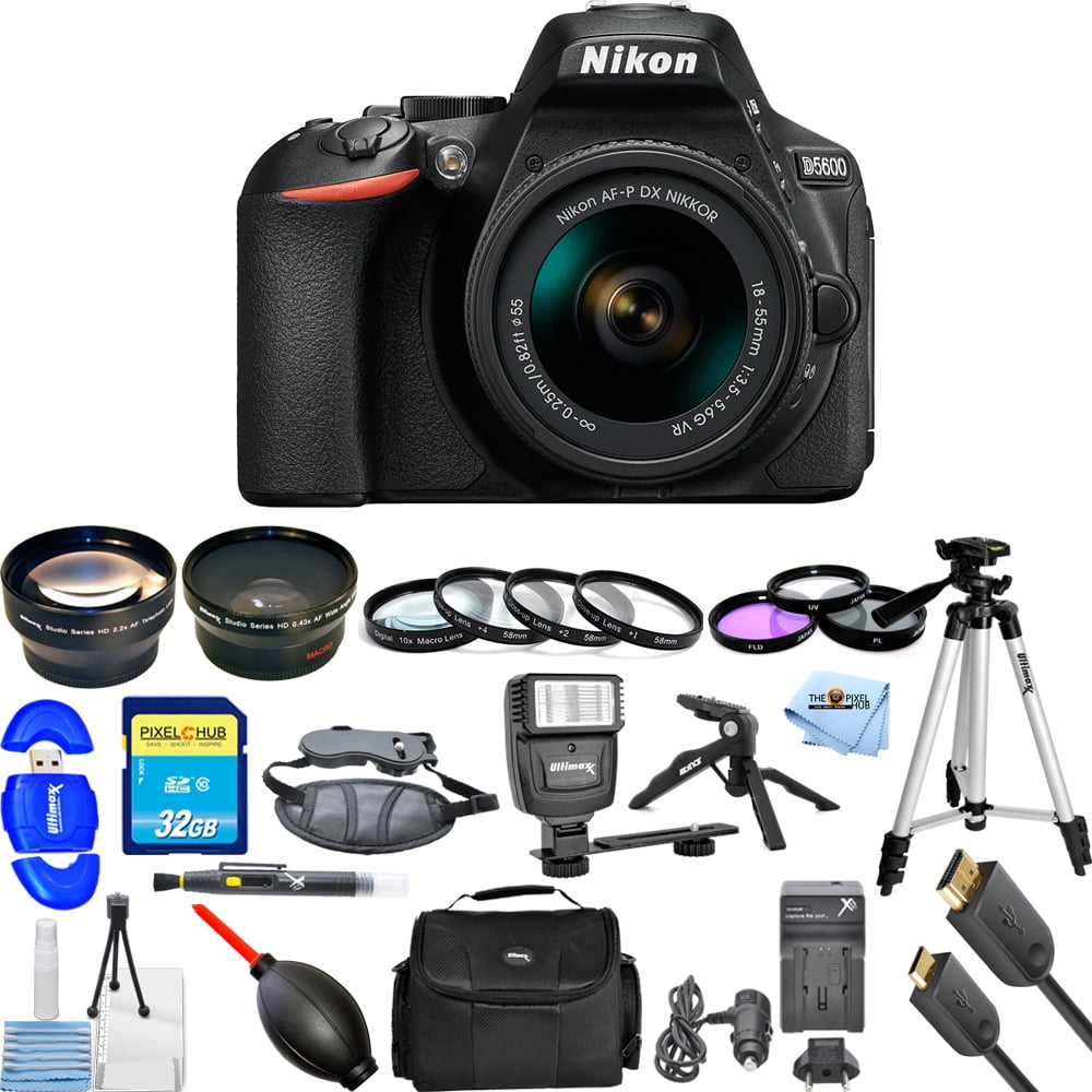 Nikon　D5600 18-55VR Kit Amazon.com : Nikon D5600 DSLR Camera Kit w/AFP DX 18-55mm f