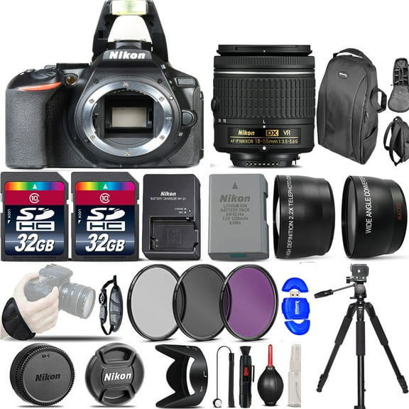 Nikon D5600 DSLR Camera - Kit C (International Version)