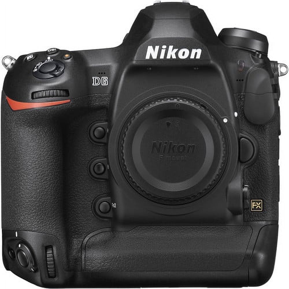 Nikon D6 Digital SLR Camera Body FX-Format Professional DSLR 20.8MP 4K UHD Video - image 1 of 5