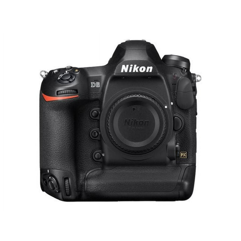 Nikon D6 Full Frame Professional DSLR Camera Body, 20.8MP, 4K UHD