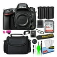 thumbnail image 1 of Nikon D610 24.3MP DSLR FX-Format Digital Camera (Body Only) (1540) Bundle with Sandisk 64GB SD Card + Camera Bag + Spare EN-EL15 Battery + Camera Cleaning Kit, 1 of 6