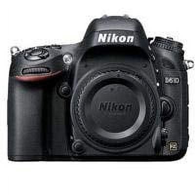 Nikon D610 DSLR Camera (Body Only) | 24.3 MP | Compatible with CF and SD Memory Cards | Includes EN-EL15 Battery & MH-25 Charger | 1-Year Warranty