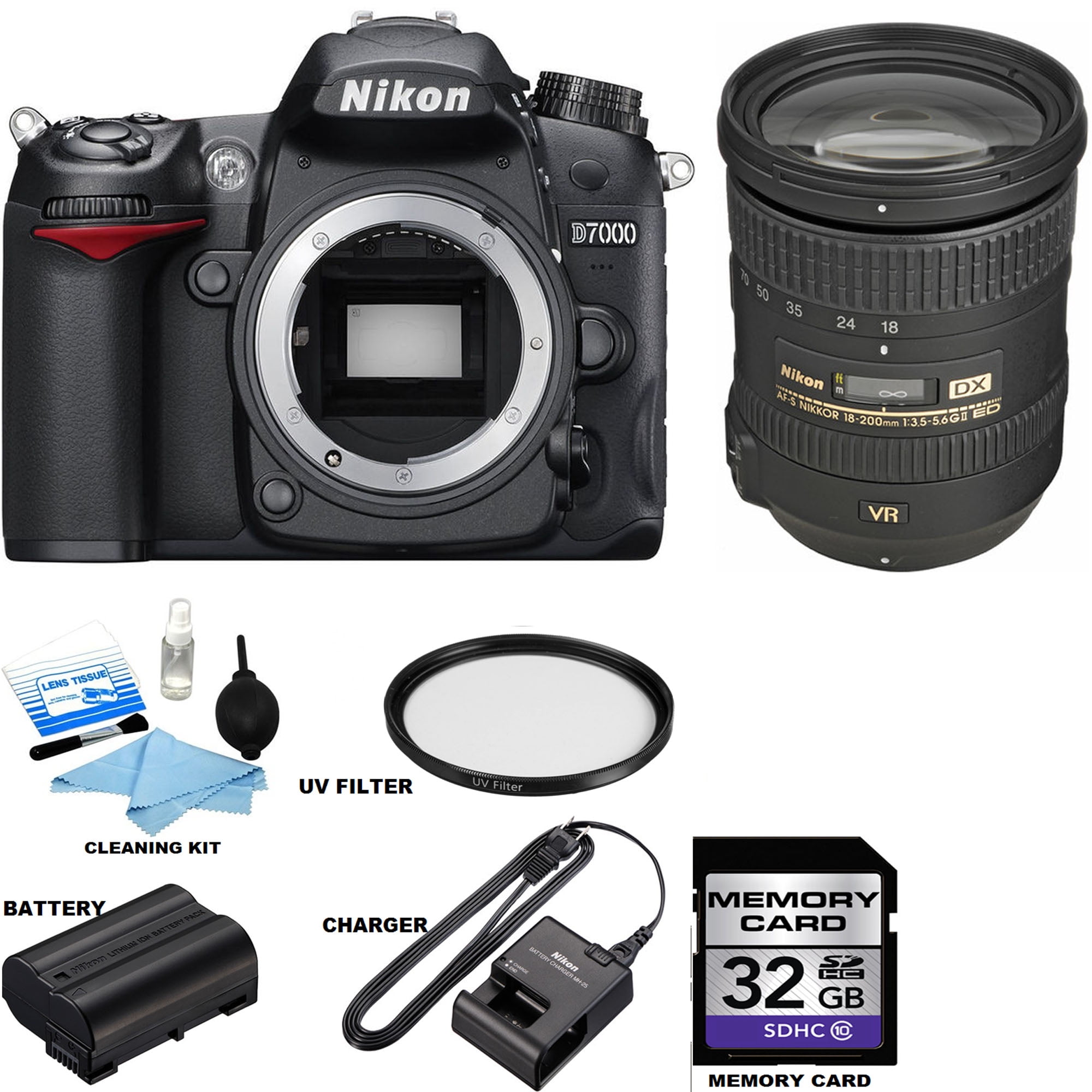 Nikon D7000 AF-S NIKKOR 18-200mm VR2-