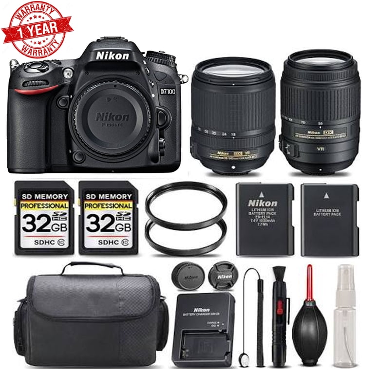 Nikon Z50II Mirrorless Camera Bundle With 16-50mm & 50-250mm Lenses + 64GB Card, Extra Battery, Filters, Tripod & More (23pc Kit) For Beginners & Creators
