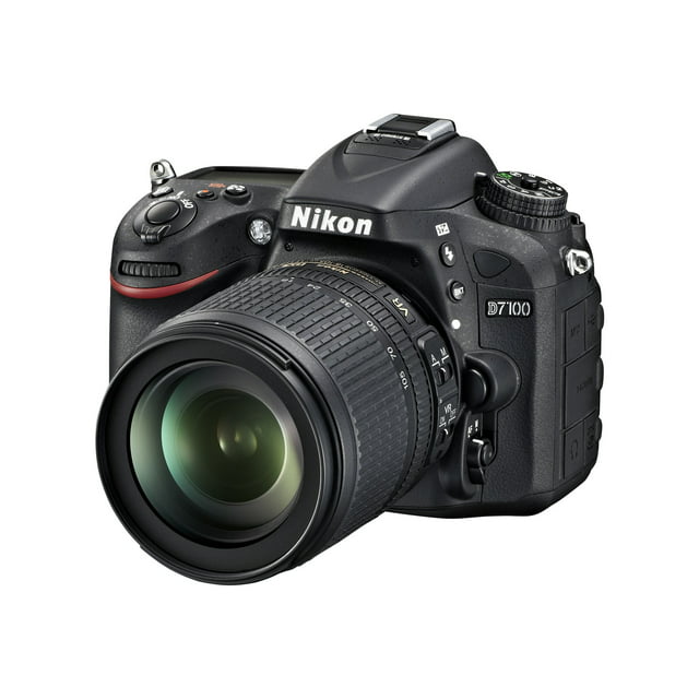 Nikon D7100 - Digital camera - SLR - 24.1 MP - APS-C - 7.8x optical zoom AF-S DX 18-140mm and AF-S 55-300mm VR lenses - black