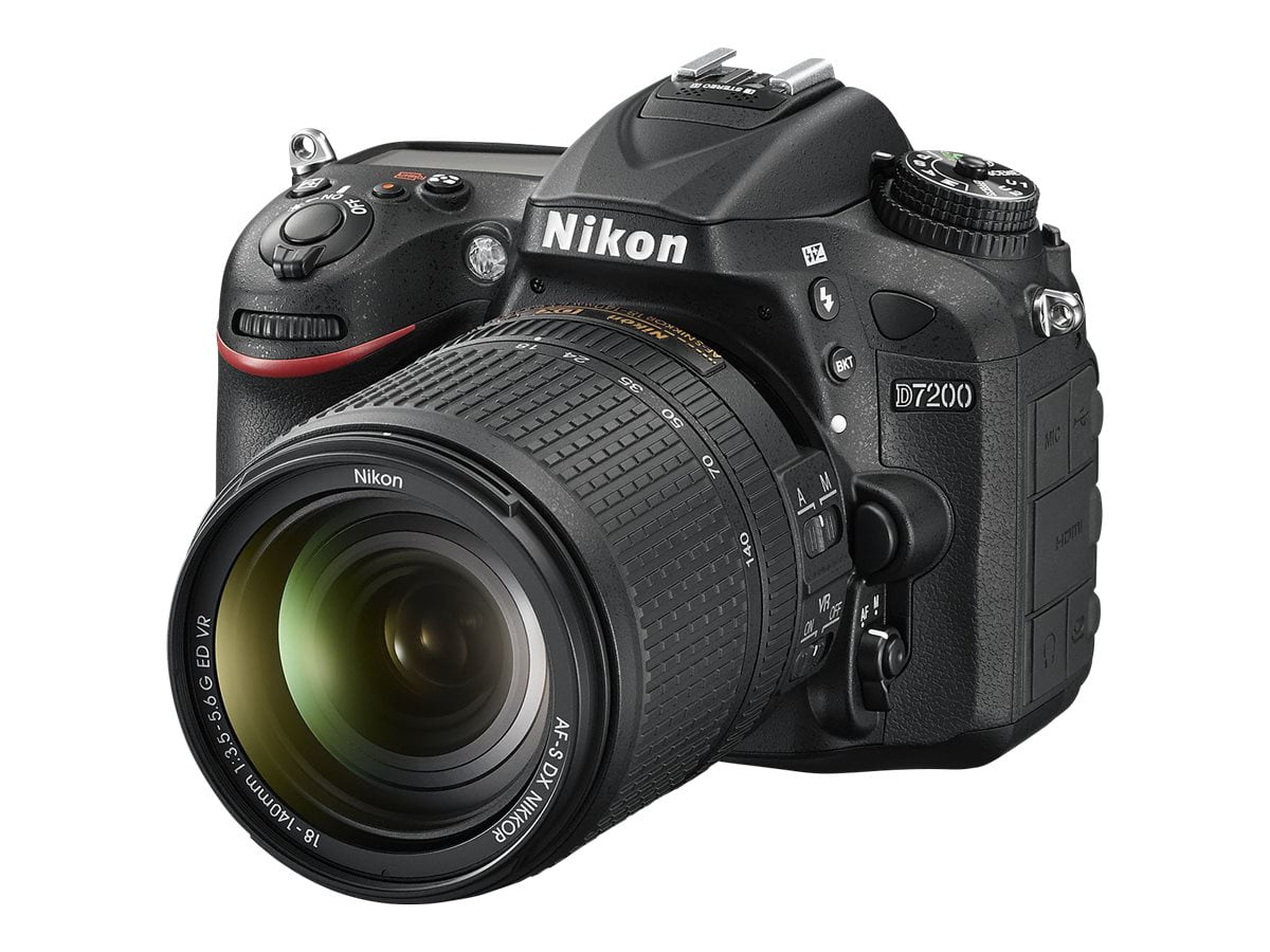 Nikon D7200 - Digital camera - SLR - 24.2 MP - APS-C - 1080p - body only -  Wi-Fi, NFC