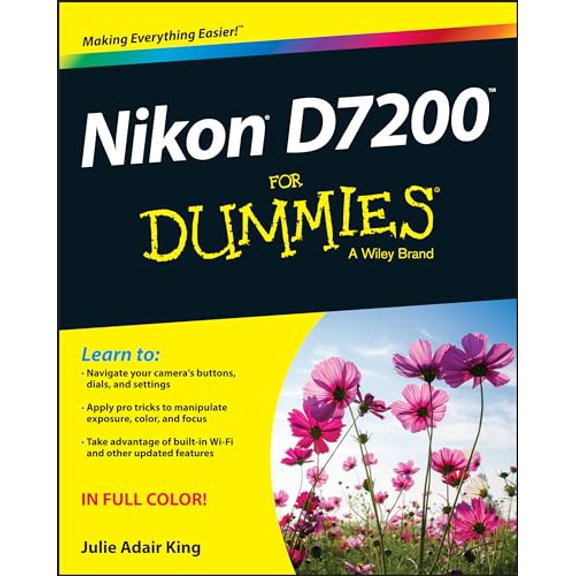 Pre-Owned Nikon D7200 for Dummies (Paperback) 1119134153 9781119134152