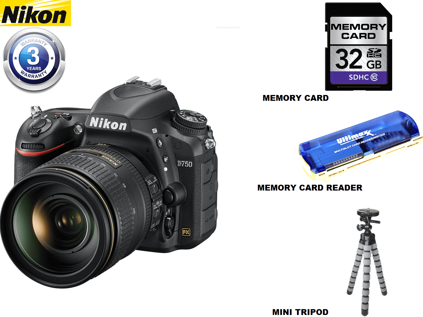 D750 Dslr Nikon D750 Card USB Cable ForÂ Nikon D750 DSLR Camera