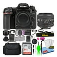 thumbnail image 1 of Nikon D7500 20.9MP DSLR Digital Camera with AF 50mm F/1.4D Lens (1581) Bundle with Sandisk 64GB SD Card + Camera Bag + Filter Kit + Spare Battery + Telephoto Lens, 1 of 7