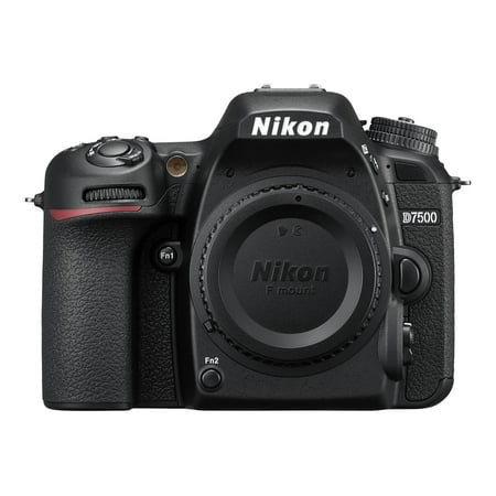 Nikon - D7500 DSLR 4K Video Camera (Body Only) - Black