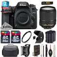 thumbnail image 1 of Nikon D7500 DSLR + AFS 18-140mm VR Lens + Tulip Hood + Extra Battery - 96GB Kit (International Version), 1 of 11
