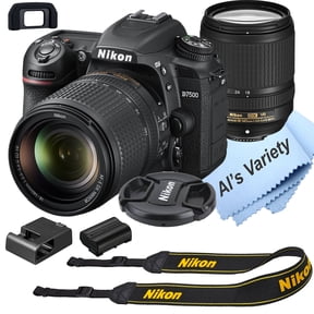 Nikon D7500 DSLR Camera Kit with 18-140mm VR Lens Built-in Wi-Fi20.9 MP CMOS Sensor EXPEED 5 Image Processor and Full HD 1080p Video Recording at 30 fps(International Model)