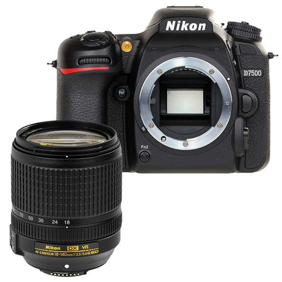 Nikon D7500 DSLR Camera with 18-140mm Lens 1582 (International Version)