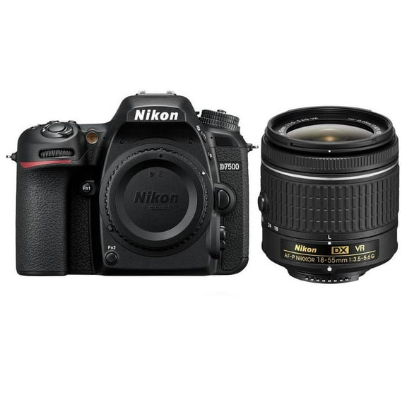 Nikon D7500 DX-format Digital SLR Camera with Nikon 18-55 Lens, Wi-Fi (New) (Int. Model)