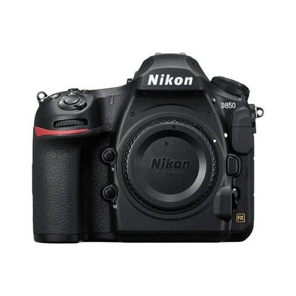 Nikon D850 45.7MP Full-Frame FX-Format Digital SLR Camera - Black (Body Only) Kit #3 - image 1 of 5