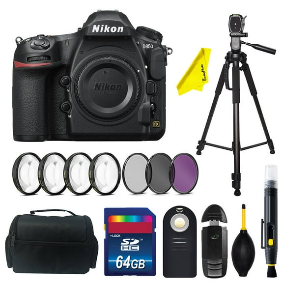 Nikon D850 DSLR Camera (Body Only) + Buzz-Photo Accessories