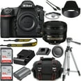 thumbnail image 1 of Nikon D850 DSLR Camera + Nikon AF-S NIKKOR 50mm f/1.8G Lens + 2X 64GB Memory Cards + Case + Tripod & More (25pc Bundle), 1 of 5