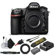 Nikon D850 DSLR Camera 45.7MP Full Frame Body Only 4K Video Bundle 64GB Card Cleaning Kit Case International Model