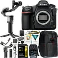 thumbnail image 1 of Nikon D850 Full Frame DSLR 4K FX Format Camera Body 1585 Filmmaker's Bundle Including DJI RS 3 Mini Gimbal Stabilizer Kit + Deco Gear Photography Backpack + 64GB High Speed Card & Software, 1 of 9
