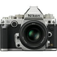 thumbnail image 1 of Nikon Df 16.2 Megapixel Digital SLR Camera with Lens, 50 mm, Silver, 1 of 8